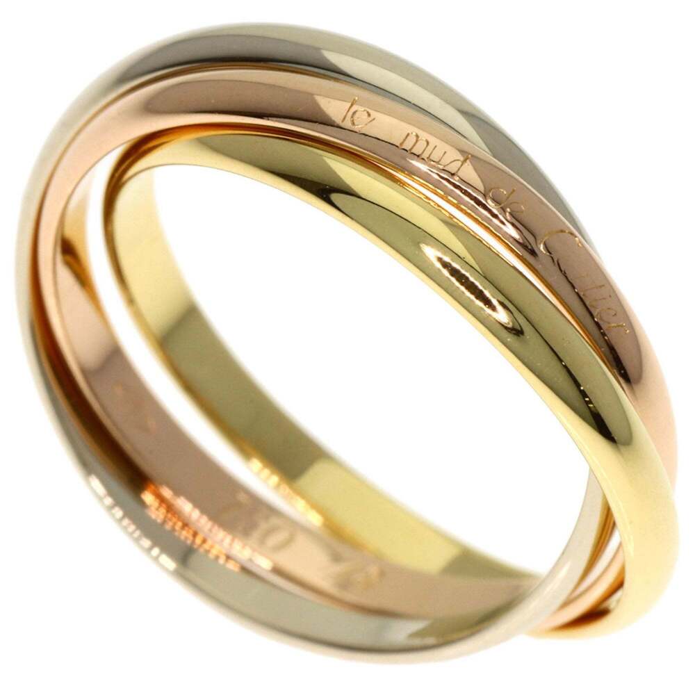 CARTIER 18k Gold Trinity Ring #48
